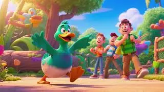 Duck and the Zoo Crew | Fun Animal Song Adventure for Kids! 🦆🦁🎶