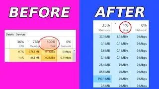 *NEW UPDATED* How To Fix 100% Disk Usage in Windows 11