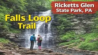 Falls Loop Trail Ricketts Glen State Park Over 20 Waterfalls in One Loop Trail!