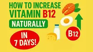 How to Increase Vitamin B12 Naturally in 7 Days | Best Veg Sources for B12 Deficiency