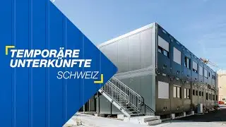 Tempor&auml;re Wohnanlage f&uuml;r soziales Projekt in Genf | CONTAINEX