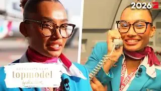 Flugbegleiterin & Model? Aur&eacute;lie will hoch hinaus! | Germanys next Topmodel | ProSieben