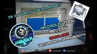 Waterfall Airbrush Spray Booth : Honest Review