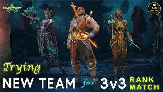 Trying New Team for 3v3 Rank Match | Shadow Fight 4 Arena | video 88