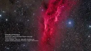 Clouds of Perseus drifted by with glowing nebulae and young stars #NASA #Space #Nebula