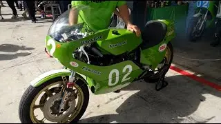 Barry Sheene Festival of Speed 2006  Kawasaki KR250