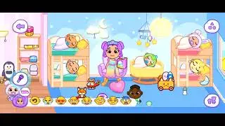 Baby Sister and TcheyCare watch Man Block (tom world)🩷