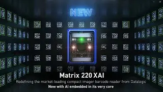 Cititor coduri de bare Matrix 220 XAI Datalogic: AI pentru trasabilitate industrială de precizie