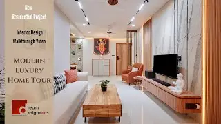 Modern Luxury Home Tour | Sahu Residential Interior Design Walkthrough Mumbai