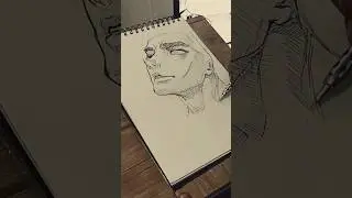 drawing Guts from Berserk. #anime #art #guts