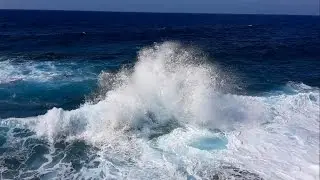 Freak Waves at Xwejni Bay - Gozo - Malta