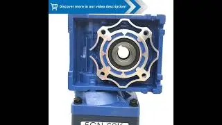 220V High Torque AC Worm Gear Motor Reducer 0.07-5RPM With Speed Controller Reversible Self Lock 120