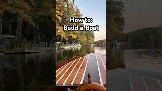 HOW TO BUILD A BOAT #boat #diyboat #woodboat #woodworking #boatbuilding #miniboat #diy #boatbuild