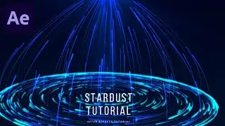Синие частицы &mdash; плагин Stardust &mdash; Учебное пособие по After Effects