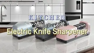 3-Stage Electric Knife Sharpener &middot; Quick & Easy Blade Restoration