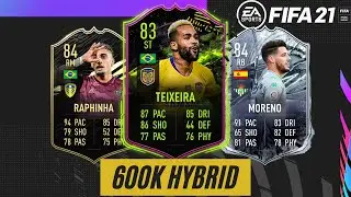 EPIC BRAZILIAN CONNECTION WITH FREEZE ALEX MORENO FIFA 21 SQUAD BUILDER