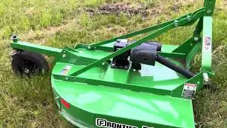 Tractor toys John Deere 1025R implementation