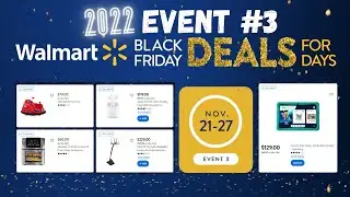 2022 Walmart Black Friday EVENT #3 Sneak Peek | 11/21-11/27 | Tips & Tricks