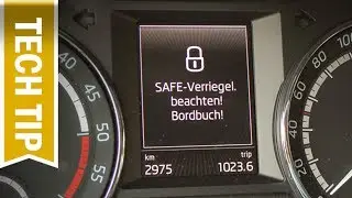 Was ist die Safelock-Funktion bei VW, &Scaron;koda, Seat, Audi & Safe Verriegelung ausschalten