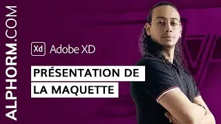 Formation Adobe Xd : Pr&eacute;sentation de la maquette sous Adobe Xd