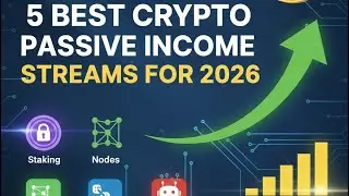 5 Best Crypto Passive Income Streams for 2026 (Staking, Nodes, RWA, AI Bots)