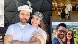 Pakistani celebrities are enjoying  summer vacations with beautiful families 😊#ayezadanish