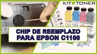 Chip de reemplazo compatible para tambor Epson C1100