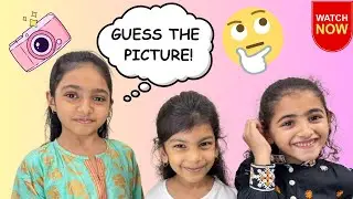 Guess the Picture with Afraa & Safwan! | Funny Kids Challenge