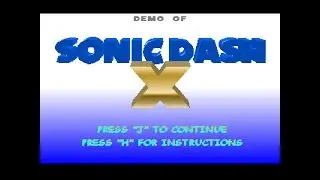 Sonic: Fan Games/Hacks 197: Sonic Dash X