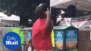 Carnival reveller channels his inner Beyonc&eacute; to Crazy in Love