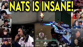 Valorant Streamers Reacts To TL nAts Insane 4k To CLUTCH Against EDG In VCT Champions 2025