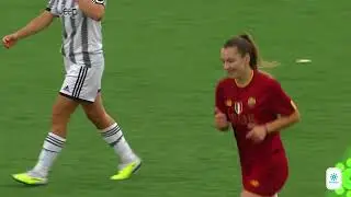 Juventus-Roma 0-2 | Super gol di Pellegrino, il raddoppio di Kajzba | Primavera Femminile 2022/23