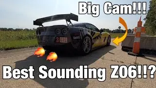 LOUD C6 Z06 Corvette with Big Cam!!! (Chop Is Insane)