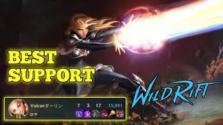 LUX MAIN GAMEPLAY | SUPPORT DUO LANE | VULCAN GAMING #wildrift