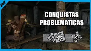 AS Conquistas Mais DIF&Iacute;CEIS de Skyrim, Segundo a STEAM !!!