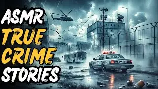 Disturbing True Crime Stories for Sleep with Rain Sound | Black Screen | ASMR | Vol. 12