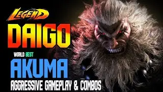 SF6🔥 Daigo World Great (AKUMA) Beating The Pro Level Players🔥Best Top Ranked Match🔥SF6 DLC Replays🔥
