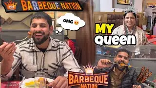BARBEQUE NATION WAS SHOCKED😂 || FIAZ BHAI WAS IN FULL MASTI 😍 || MY QUEEN MY MOM 👑😍