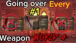 Going over every weapon in world 4 pixel blade