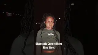 Night time Film photography with the best Disposable camera available. Fuji Quicksnap