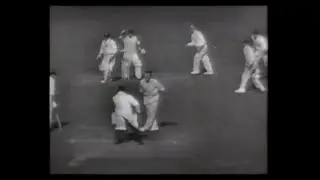 JIM LAKER 19-90 ENGLAND v AUSTRALIA 4th TEST MATCH OLD TRAFFORD JULY 27 - 31 1956