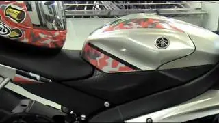 Auto Trim DESIGN Tommy Gun Graphic Kit 1 for Yamaha YZF-R6 Motorcycle
