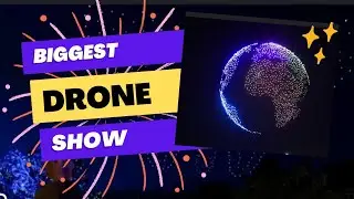Guinness World record drone show!make a history!!!!#airforce #drone #dronelightshow #youtube