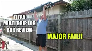 Обзор многофункционального бревна Titan Fitness Multi Grip