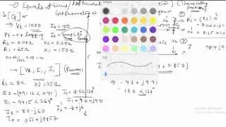 Transformer Solved Problem , Equivalent Circuit , Phasor Digram , I , V , Z
