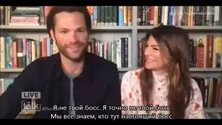 Джаред и Женевьев на шоу 
