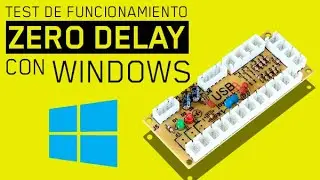 CÓMO PROBAR PLACA ZERO DELAY en WINDOWS 10, 7, XP