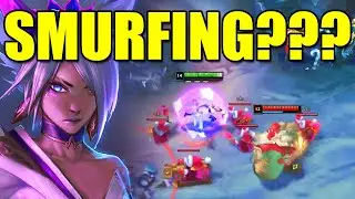 Rank 1 Riven Main Smurfed in a Challenger Lobby Against AP Gragas – Mid Lane Carry