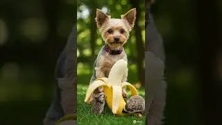 AI Yorkshire Terrier HanB and Animal Friends Life 🐶✨