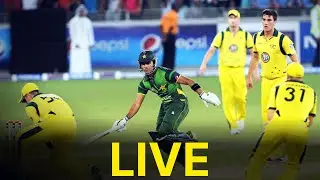 🔴 - 𝐑𝐄𝐋𝐈𝐕𝐄 | Pakistan vs Australia, 2012 | Thriller Match Ends in Super Over Drama 😱 | PCB | MR1K